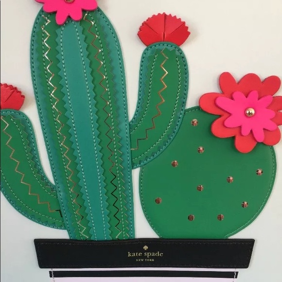 NWT KATE SPADE HORIZONS CACTUS ISLAND WATERS TOTE - Picture 3 of 8